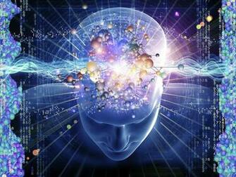 Mind Inspiration Numbers Brain Matrix Science Tech Abstract Wallpaper
