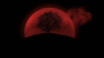 Red Moon Wallpaper HD Net