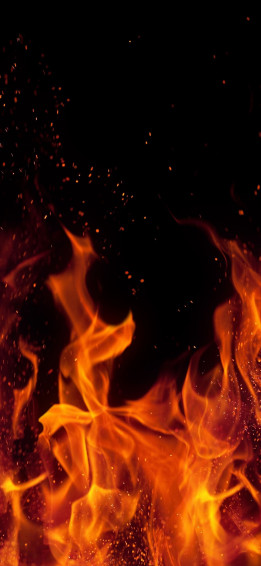 iPhone Fire Wallpaper On