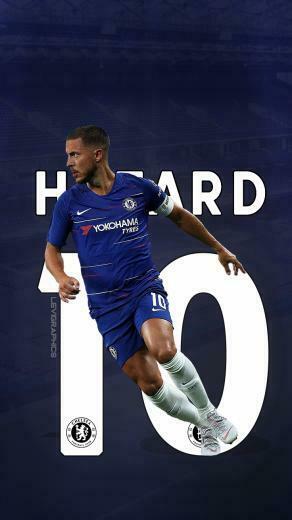 Eden Hazard Phone Wallpaper