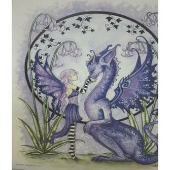 Amy Brown Dragon Art Fantasy Fairy