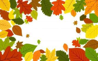 Autumn Leaves Wallpaper Vector