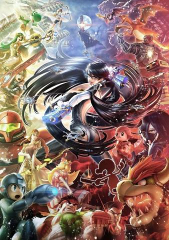 Super Smash Brothers Bayonetta Wallpaper HD