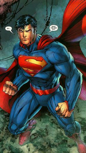 Superman Comic Book iPhone Wallpaper
