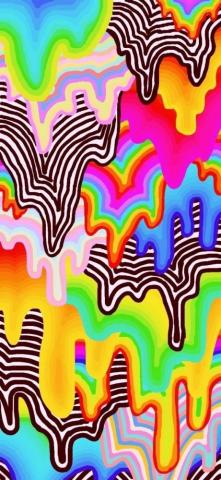 60s Background Artsy Trippy Wallpaper Painting