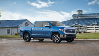 Toyota Tundra Blue Color HD 4k Wallpaper