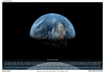 Carl Sagan Pale Blue Dot Wallpaper