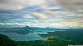 Taal Volcano Island Of Luzon Philippines