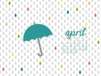 Simply Brenna April Desktop Calendar Wallpaper