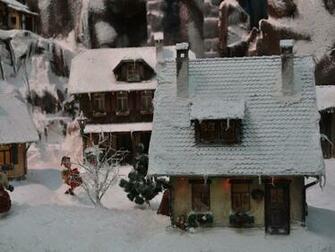 Snow Cottage Wallpaper And Background