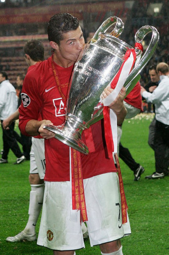 Moscow Russia May Cristiano Ronaldo Of Manchester United