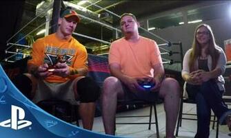 Playstation Heroes John Cena Plays Wwe 2k16