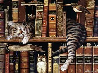 Cat Tales Wallpaper Cats