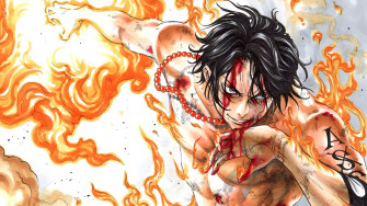 Fire Fist Ace One Piece 4k Wallpaper