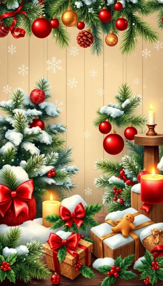 Traditional Christmas Wallpaper