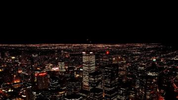 Wallpaper Light Night City Top Scenery Lights