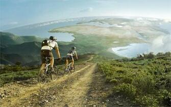 Mountain Bike Poster Bedroom Furniture Inch Decorative Wallpaper