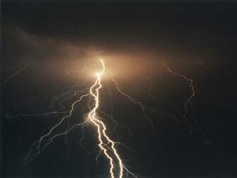 Pics Photos Bolts Of Lightning Isolated Over A Black Backgr