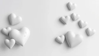 Grey Heart Wallpaper