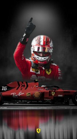 Charles Leclerc Mobile Wallpaper