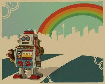 Vintage Robot Desktop Wallpaper Image Pictures Becuo