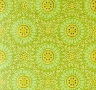 Vintage Wallpaper Kitchen Table