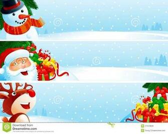 Christmas Banners High Resolution Wallpaper