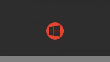 Wallpaper Windows Microsoft Orange Logo Hi Tech