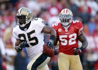 Reggie Bush Patrick Willis Photos New Orleans Saints V San Francisco