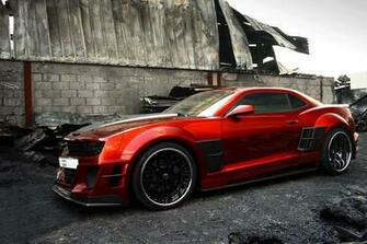 Of Red Chevrolet Camaro HD Wallpaper Car