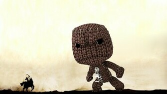 Little Big Planet Sackboy Shadow Of The Colossus Wallpaper