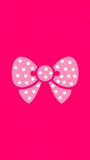 Cute Lovely Bowknot iPhone Wallpaper