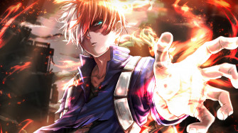 Shoto Todoroki My Hero Academia 4k Wallpaper