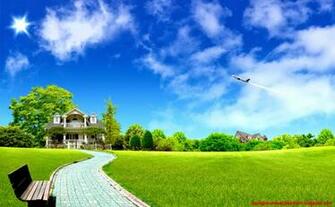 Screensavers Summer Scenery Wallpaper Background