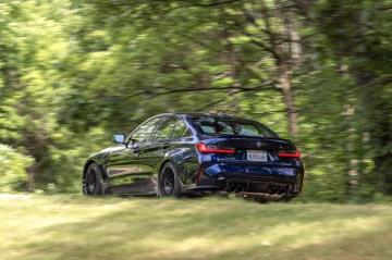 Blue Bmw M3 Competition G80