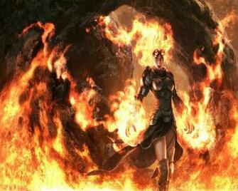 Fire Mage Wallpaper