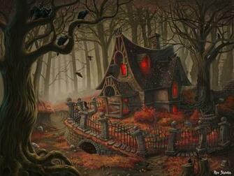 Haunted Houses Digital Art By Alex Shatohin Gallery