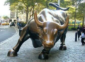 Wall Street Bull Wallpaper