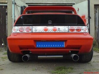 Car Honda Tuning Airbrush Crx Wallpaper Photos