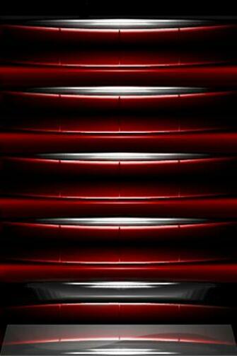 Red And Black Shelf Abstract Wallpaper For iPhone