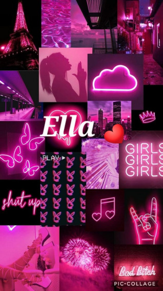 Wallpaper Idea For The Name Ella Nel