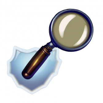 Magnifying Glass D Wallpaper