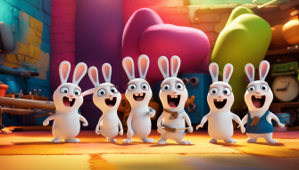 Rabbids Invasion Wallpaper