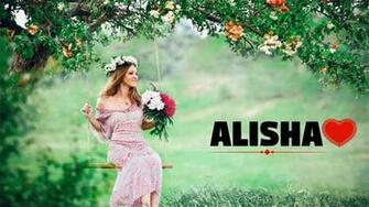Alisha Name Whatsapp Status Good Morning With Girl