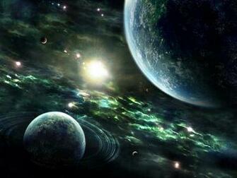Beautiful Space Wallpaper Which Is Under The