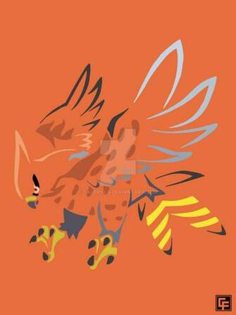 Talonflame Tribal By Calfrills