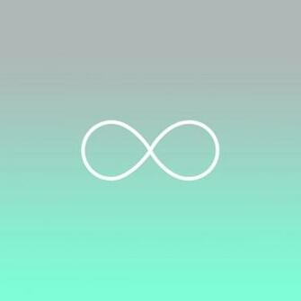 Infinity Sign Galaxy Tiffany Fade Symbol