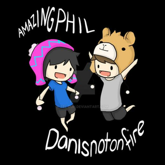 Amazingphil And Danisnotonfire T Shirt Design By Zel Duh