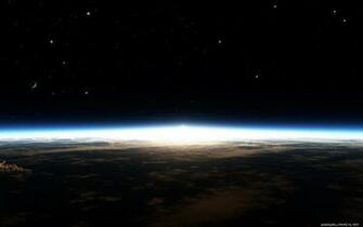 Earth From Space Desktop Wallpaper