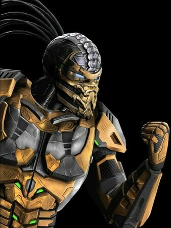 Scorpion Cyborg Mortal Kombat By Corporacion08